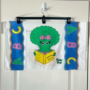 Vintage 1990s Barney and Baby Bop Pillowcase